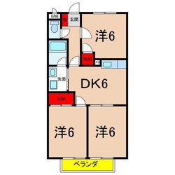 サープラス大垣登IIの物件間取画像